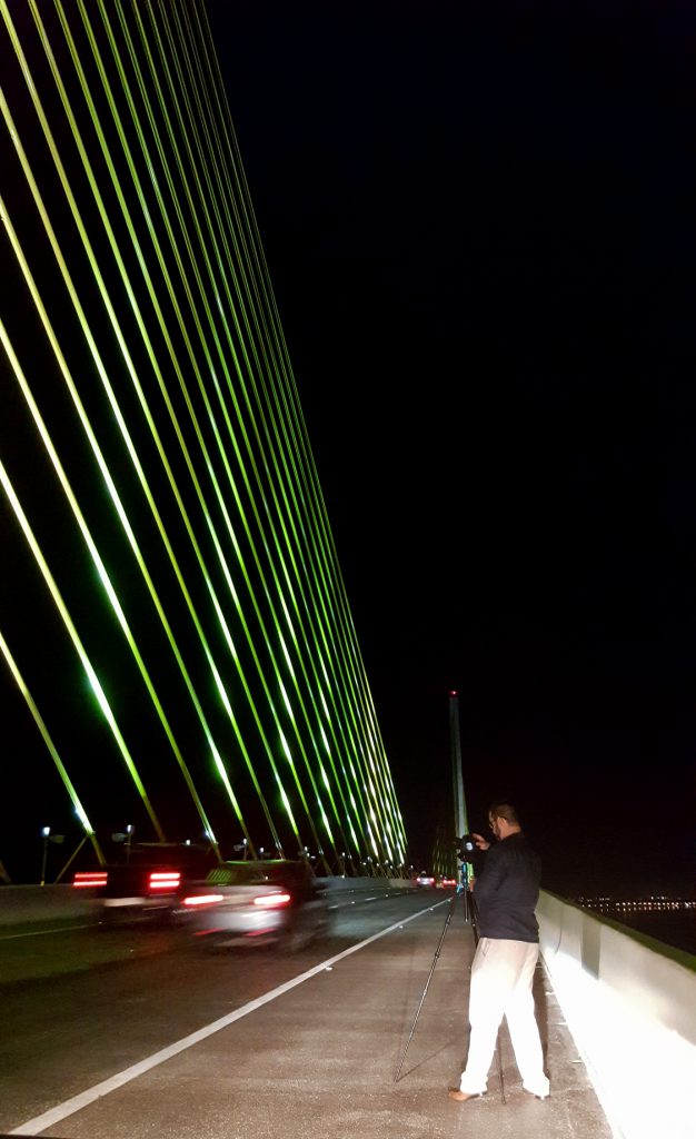 Photographing the bridge