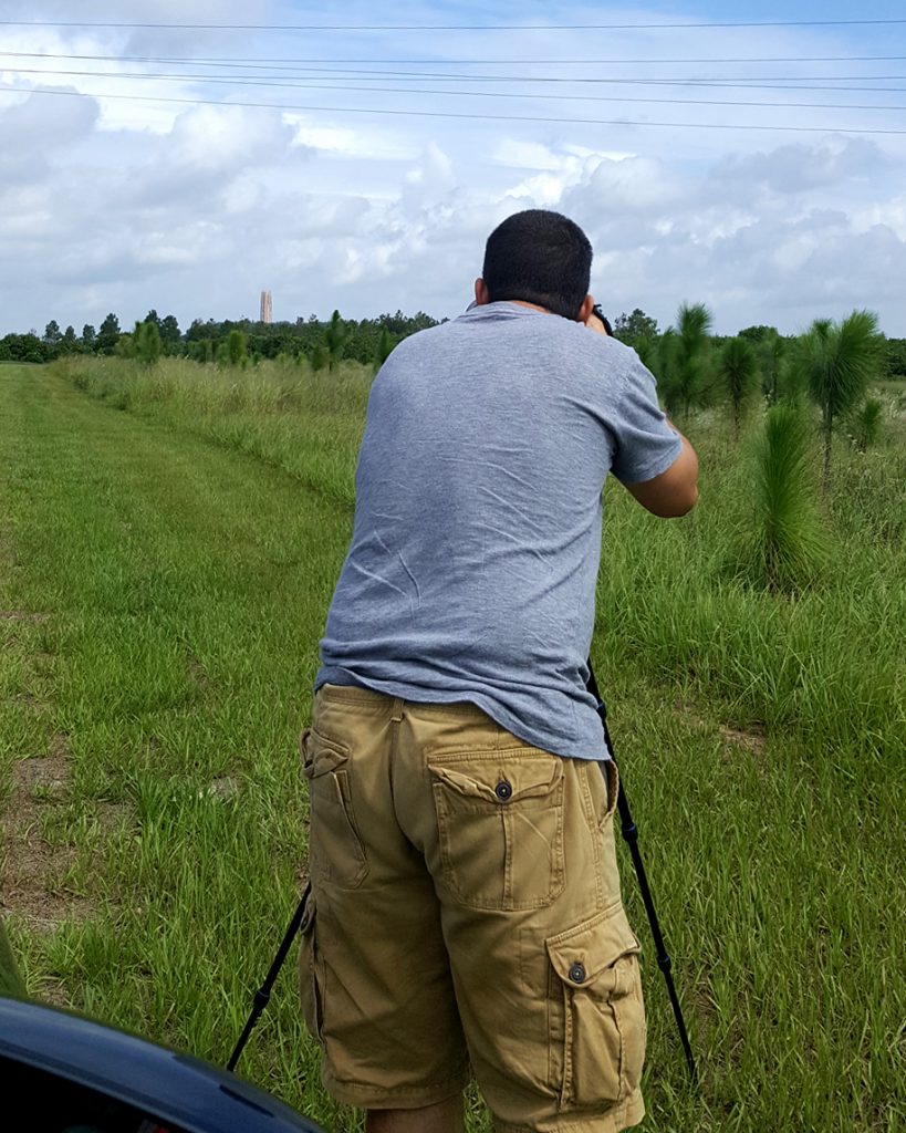 Photographing the Bok Tower from a mile away